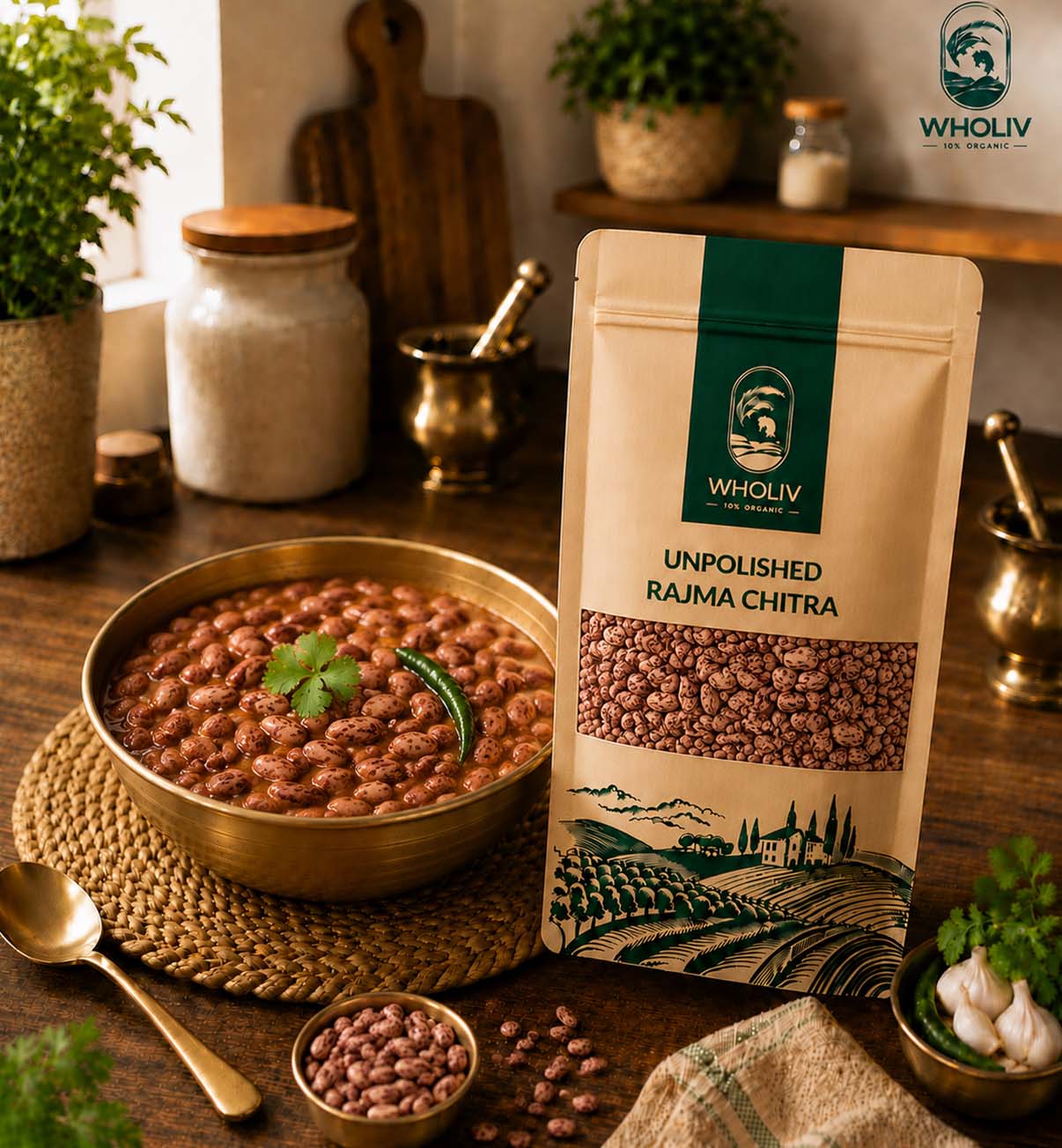 Unpolished Rajma Chitra