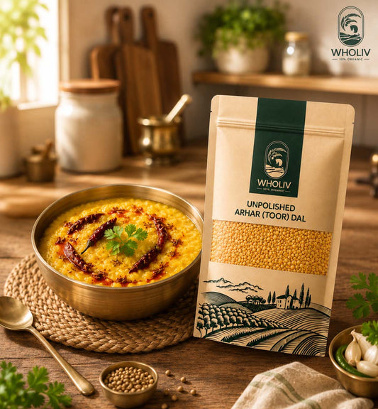 Unpolished Aarhar (Toor) Dal