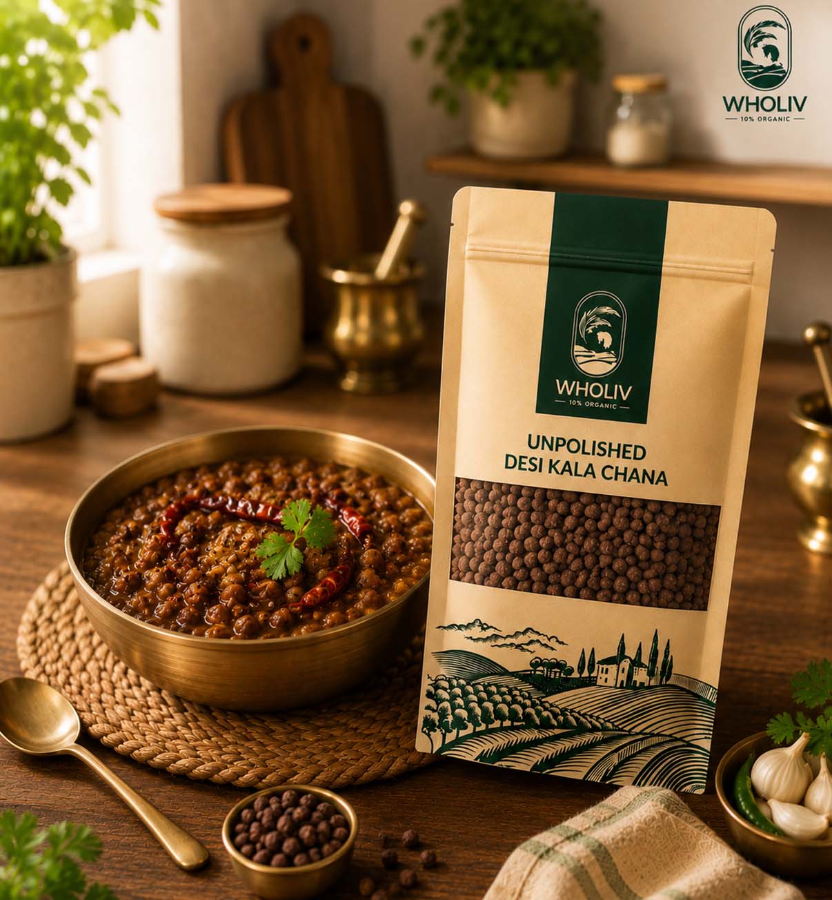 Unpolished Desi Kala Chana