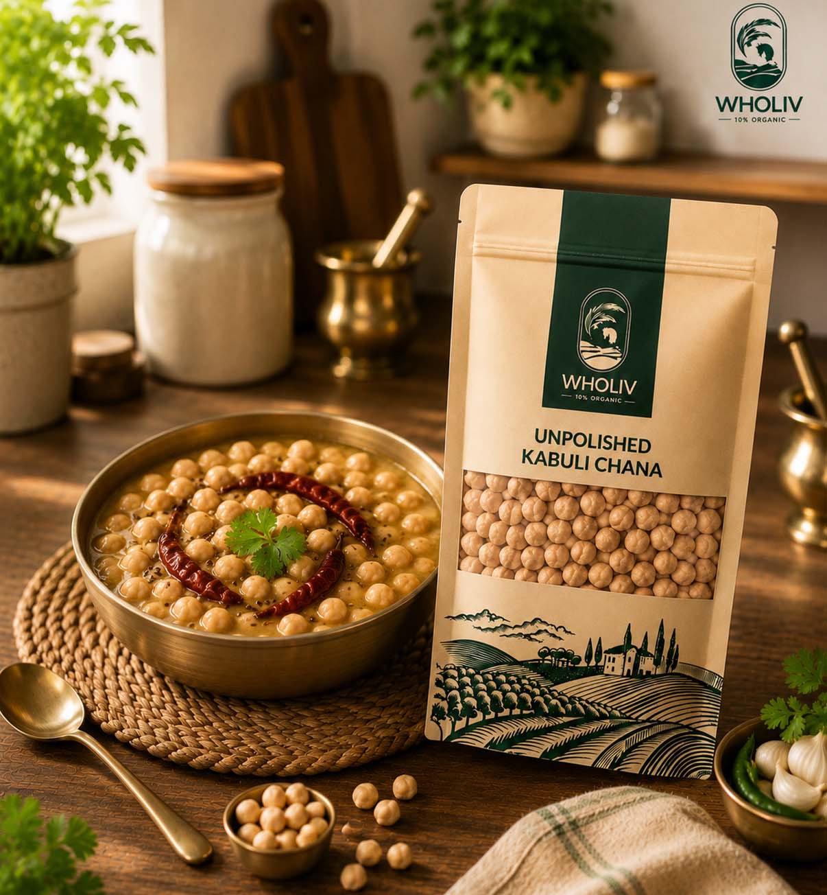 Unpolished Kabuli Chana