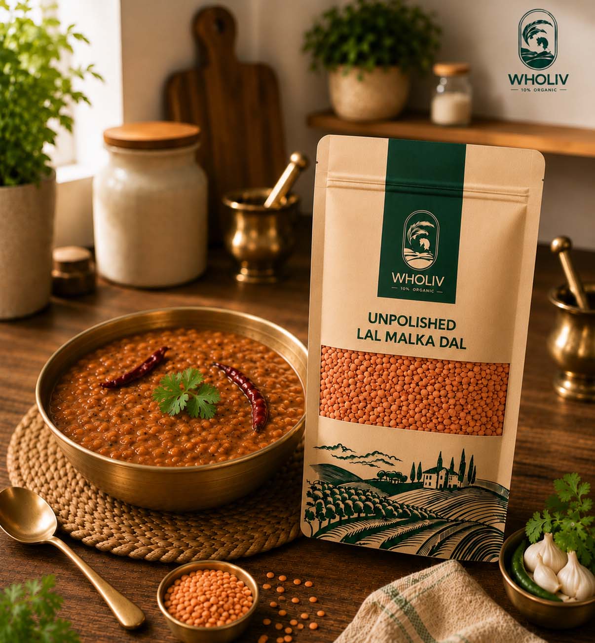 Unpolished Lal Malka Dal
