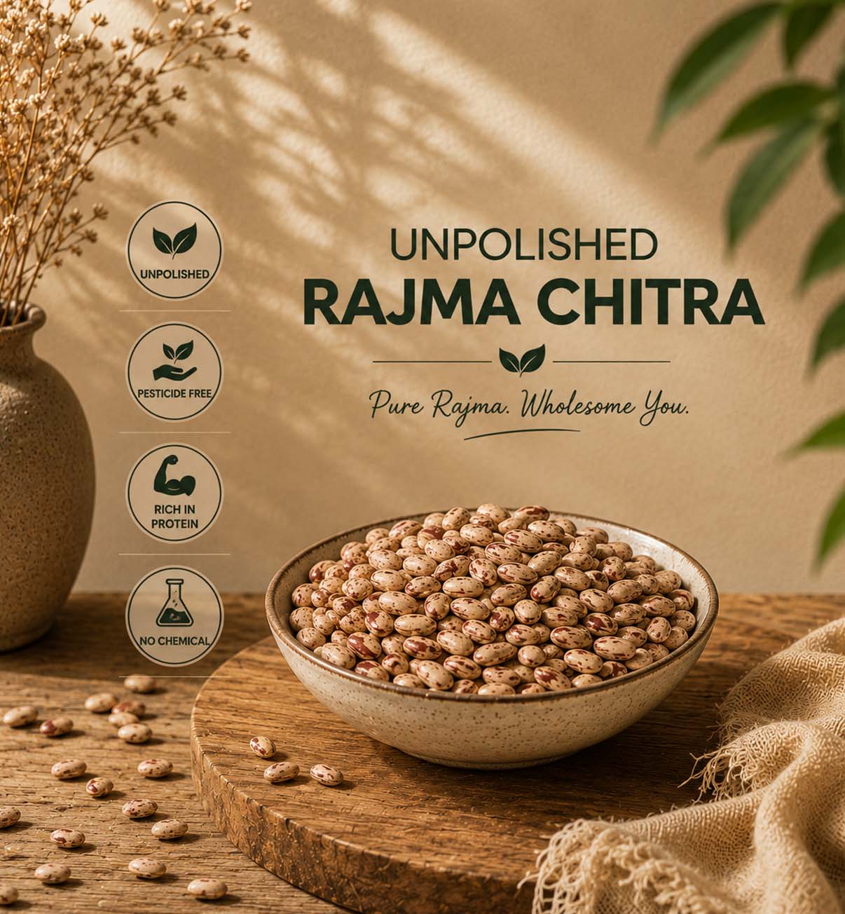 Unpolished Rajma Chitra