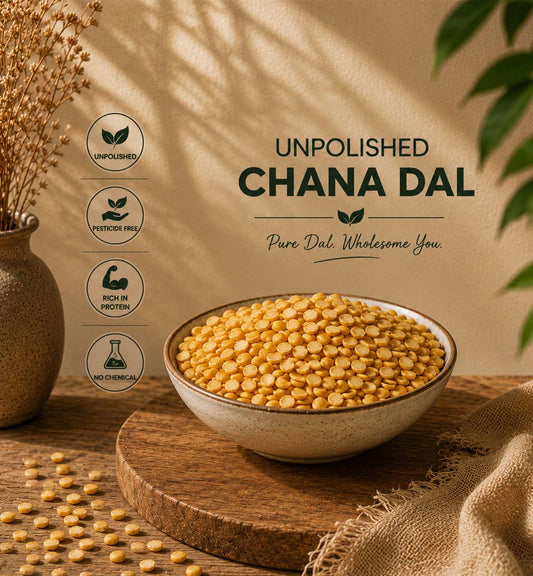 Unpolished Chana Dal