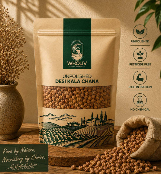 Unpolished Desi Kala Chana