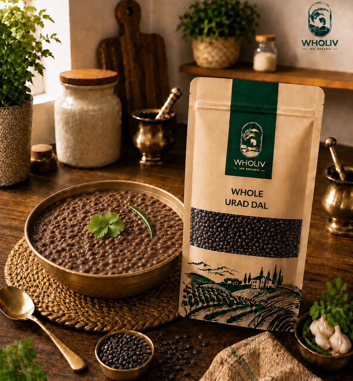 Unpolished Urad Dal Whole