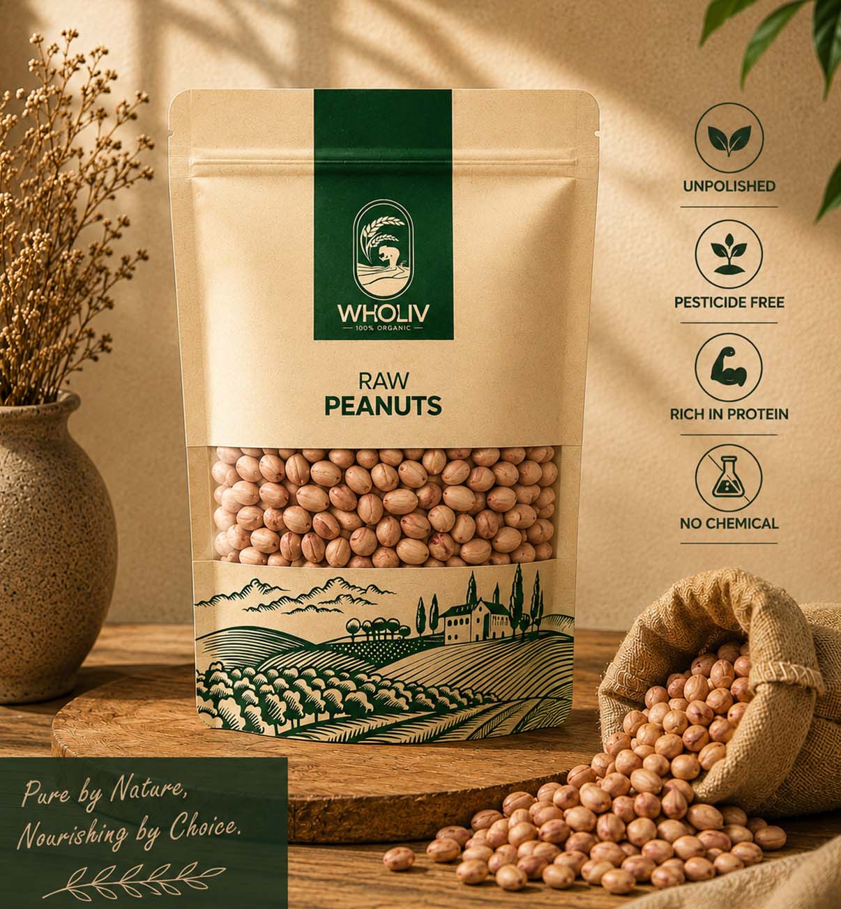 Raw Peanuts