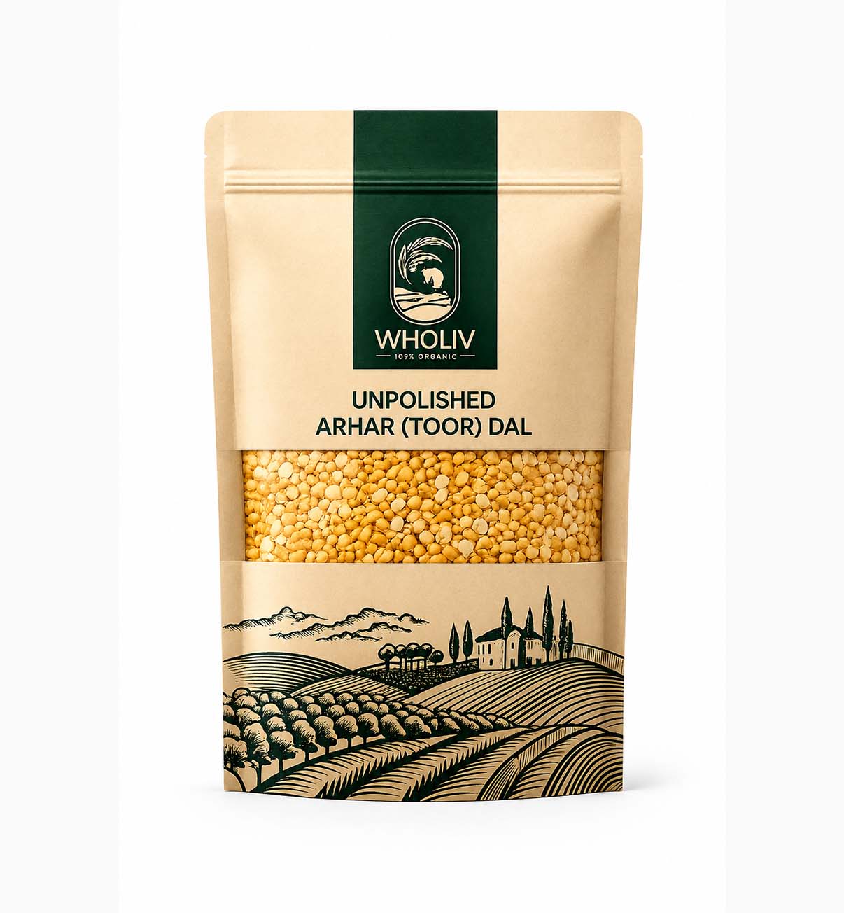 Unpolished Aarhar (Toor) Dal