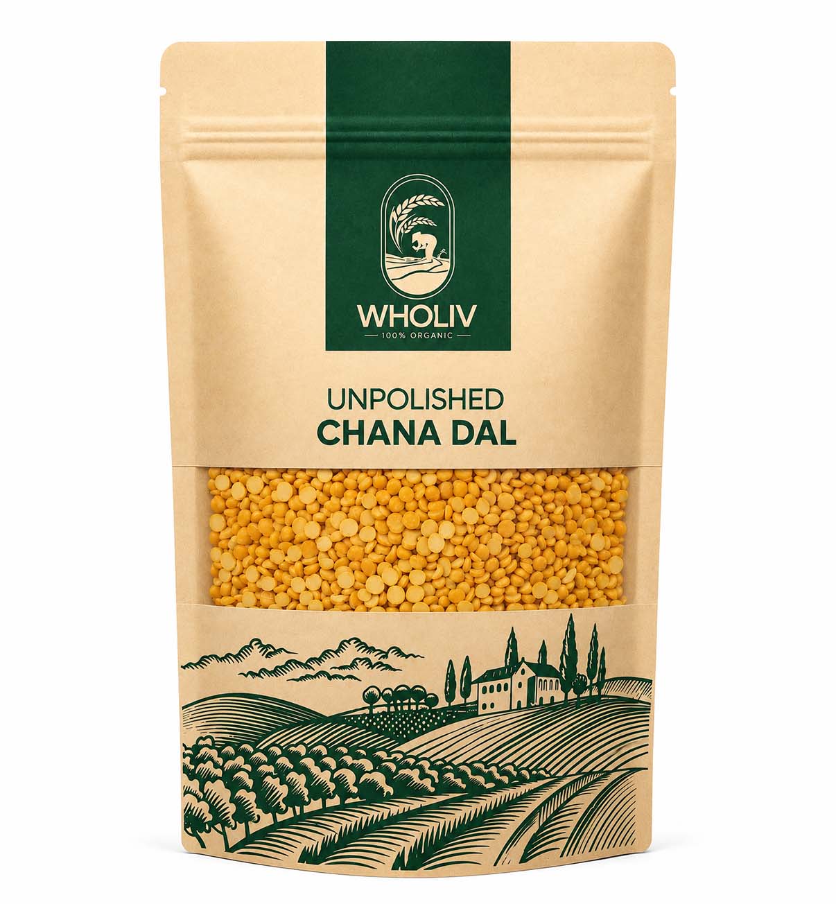 Unpolished Chana Dal