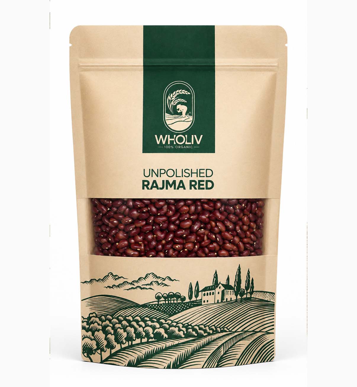 Unpolished Rajma Red